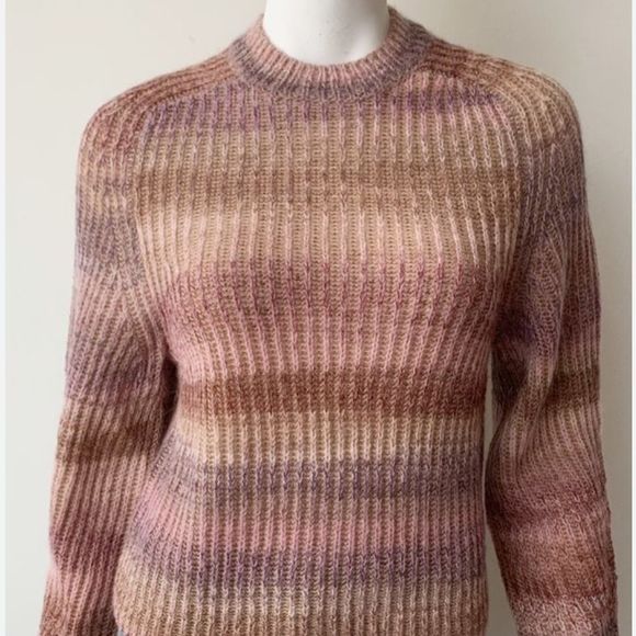 NAADAM SPACE DYE CREWNECK SWEATER, Small - Picture 5 of 9